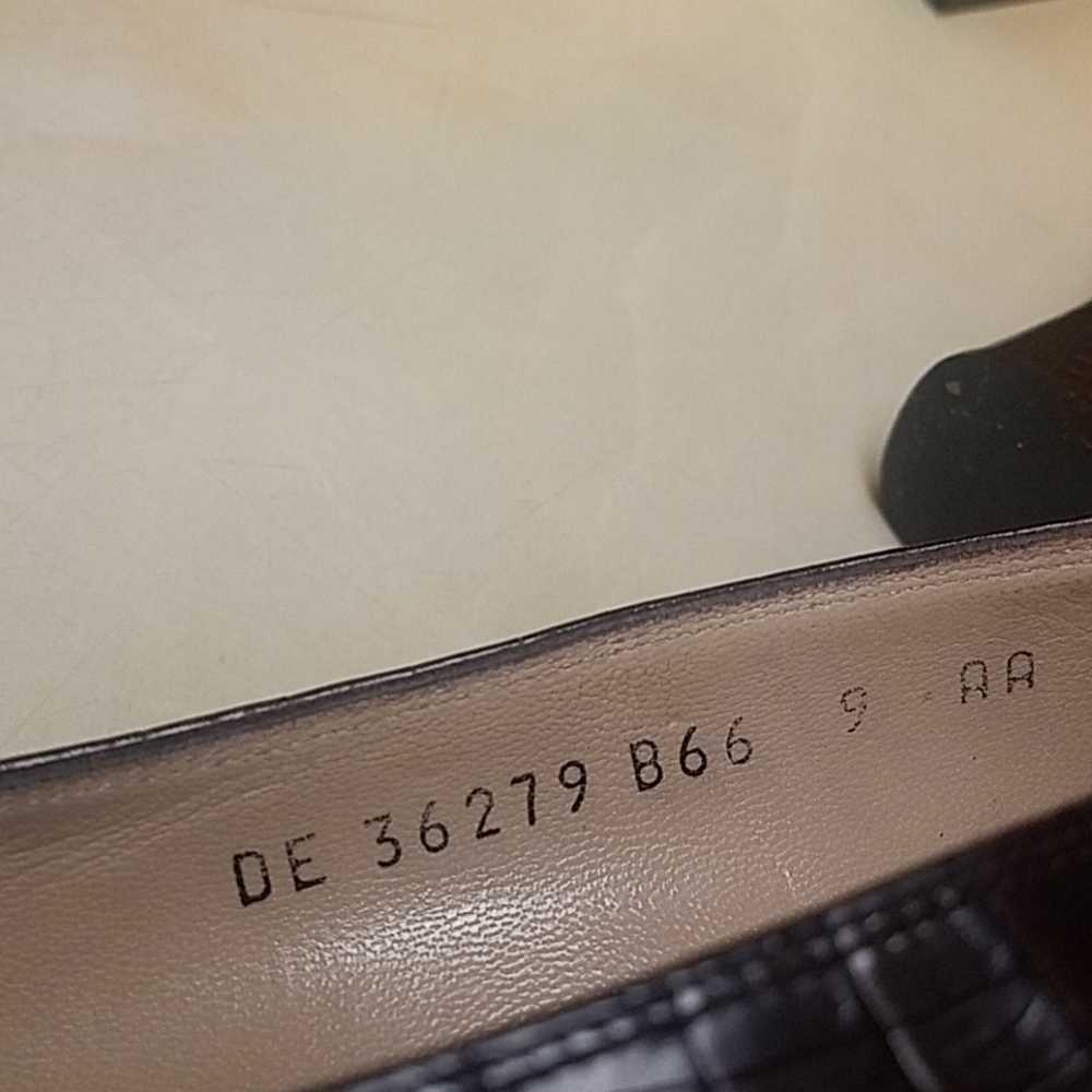 Salvatore Ferragamo Womens Python Block Shoes - image 8